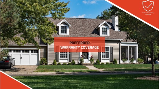 Preferred Warranty Coverage on Outstanding Craftsmanship!