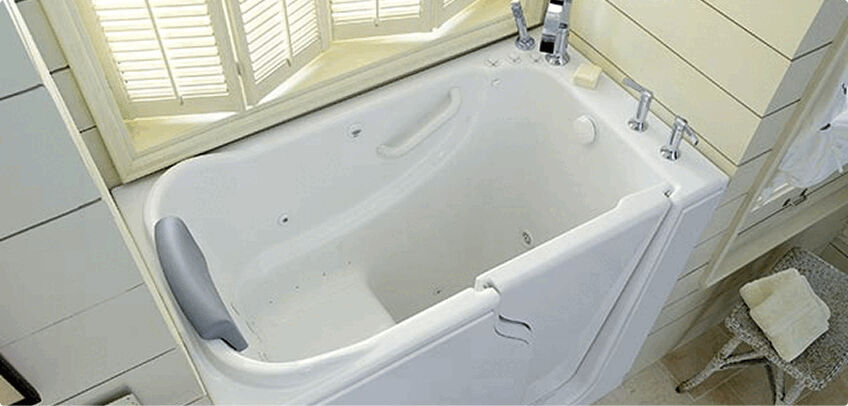 WALK-IN TUBS FOR MAXIMUM SAFETY AND STYLE
