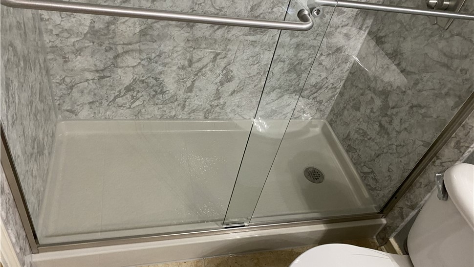 Bath Conversion Project in Celina, Texas by Bath Masters