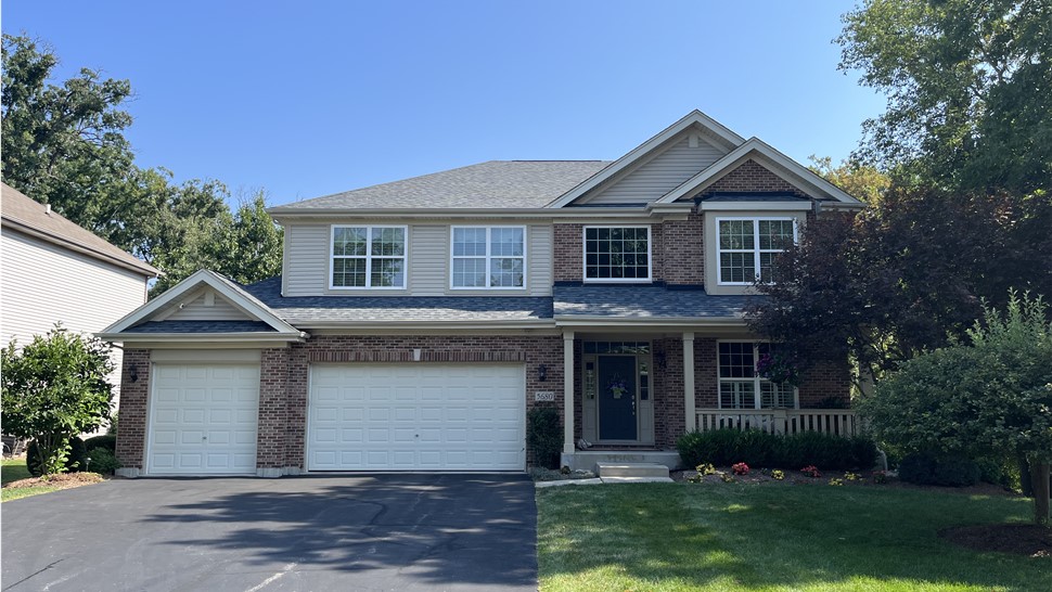 "Estate Grey" Owens Corning Shingles, Hoffman Estates Illinois