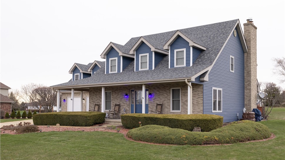 Gutters, Roofing, Siding, Storm Damage Project in New Lenox, IL by TTLC, Inc