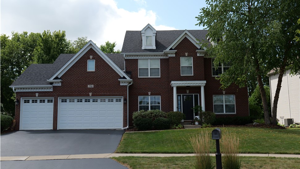 Onyx Black Shingle Roof Installation Yorkville Illinois