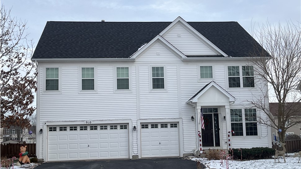 Woodale, Bloomingdale, Grayslake, Joliet, Plainfield, satisfied customer, seamless gutters, siding hail damage, siding repair, roofing repair, seamless gutter systems, affordable, wind damage.