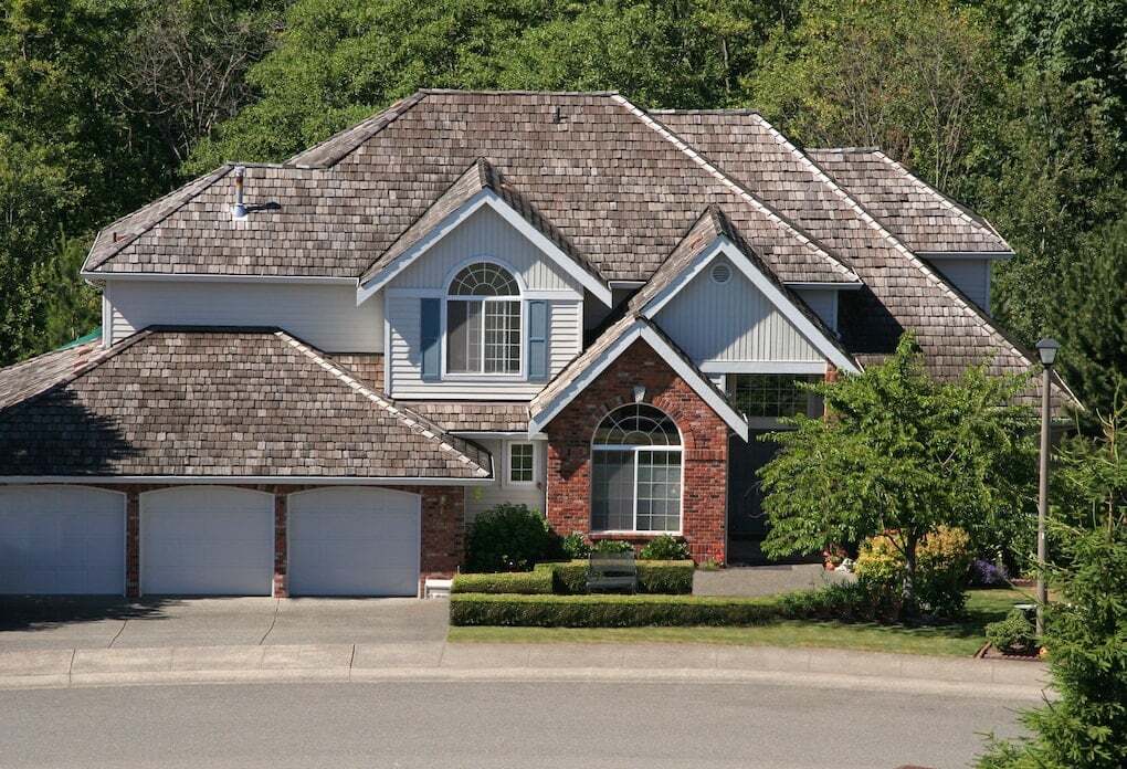 cedar shake roofing curb appeal on house 