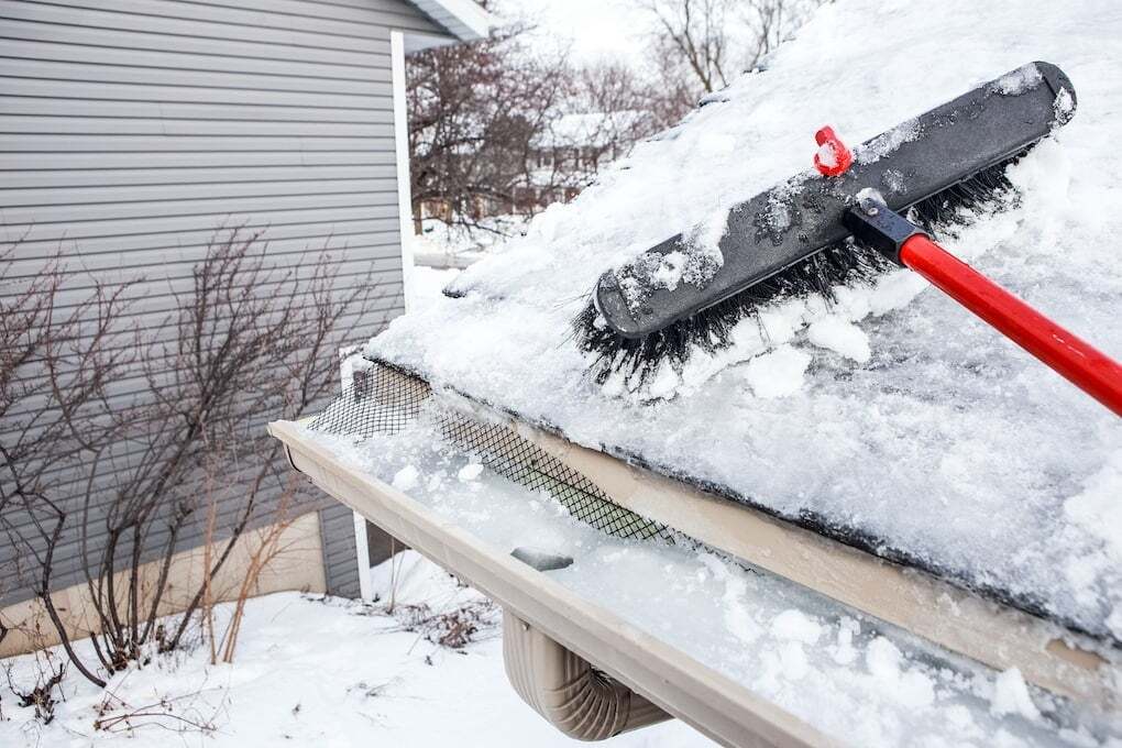 ice dam removal