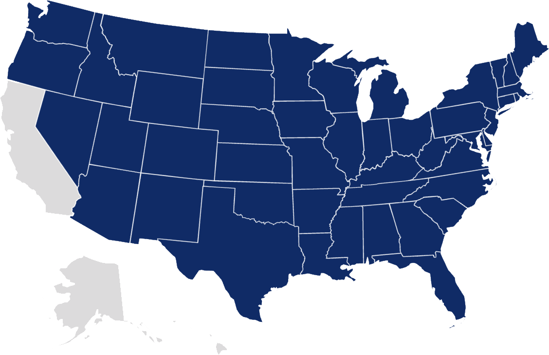 Service Area Map