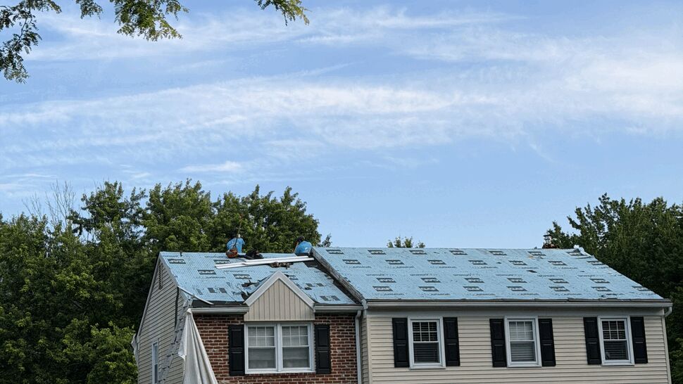 Roofing, Storm Damage Project in Thornton, Pennsylvania by Paramount Home Solutions