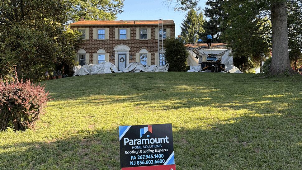 Roofing, Storm Damage Project in Pottstown, Pennsylvania by Paramount Home Solutions