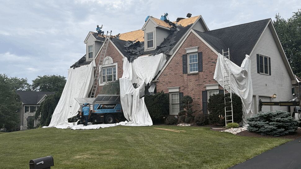 Roofing Project in North Wales, Pennsylvania by Paramount Home Solutions