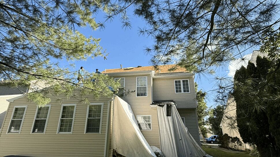 Roofing, Storm Damage Project in Jamison, Pennsylvania by Paramount Home Solutions