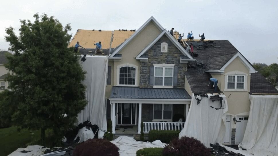 Roofing, Storm Damage Project in Warwick Twp, Pennsylvania by Paramount Home Solutions