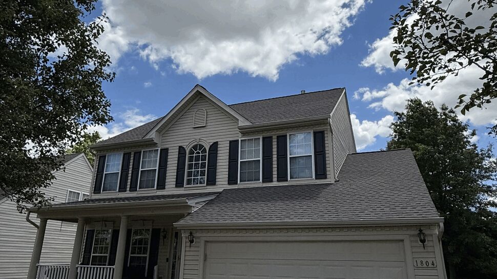 Roofing, Storm Damage Project in Jamison, Pennsylvania by Paramount Home Solutions