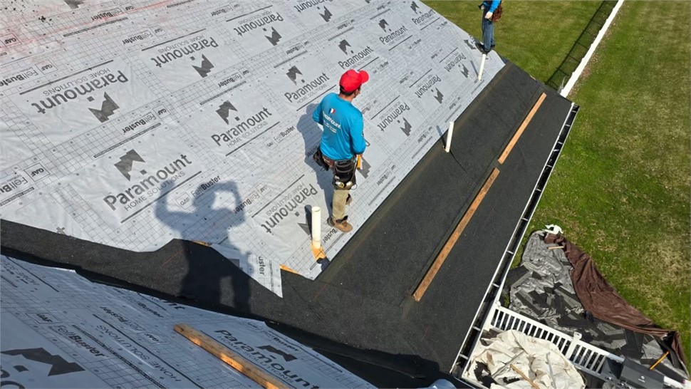 Roofing, Storm Damage Project in Elverson, Pennsylvania by Paramount Home Solutions