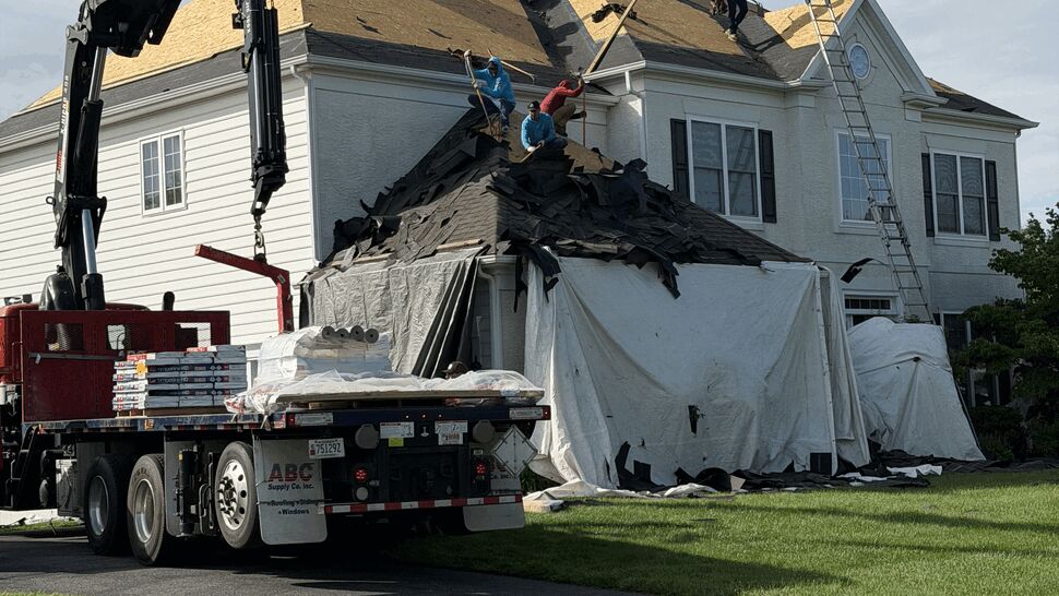 Roofing, Storm Damage Project in Downingtown, Pennsylvania by Paramount Home Solutions