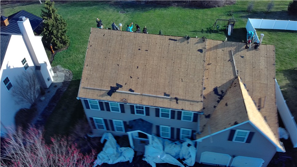Roofing, Storm Damage Project in Pottstown, Pennsylvania by Paramount Home Solutions