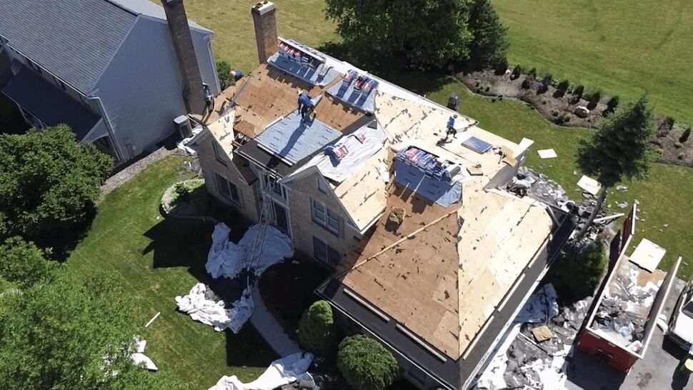  Storm Damage, Roofing Project in Allentown, Pennsylvania by Paramount Home Solutions