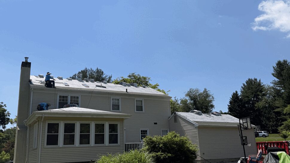 Roofing, Storm Damage Project in Thornton, Pennsylvania by Paramount Home Solutions