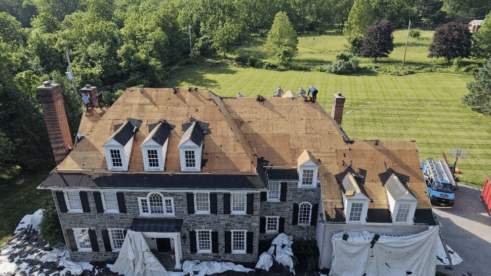   Storm Damage,  Roofing Project in Malvern, Pennsylvania by Paramount Home Solutions
