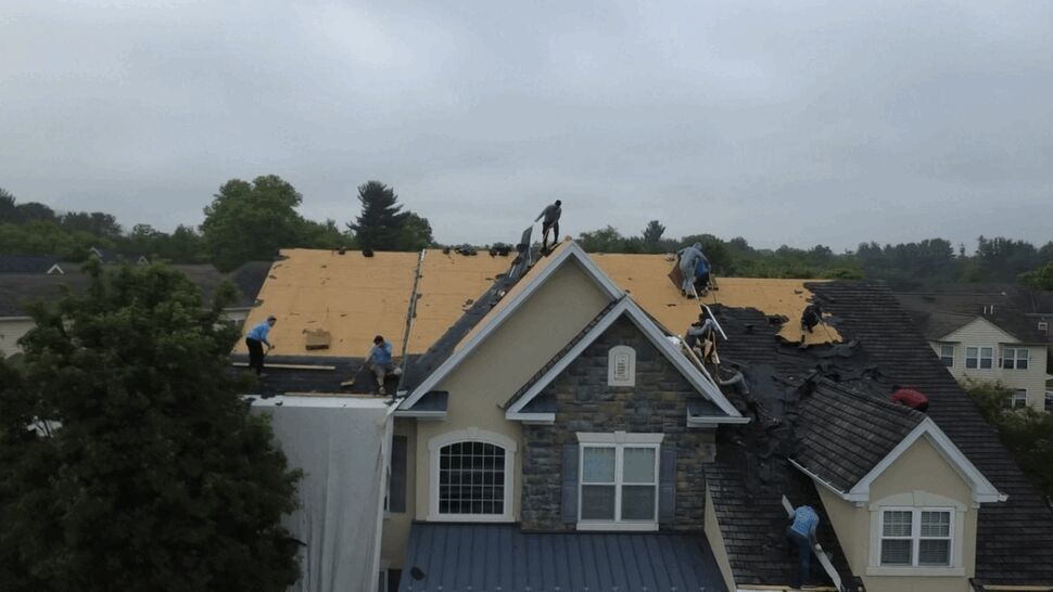 Roofing, Storm Damage Project in Warwick Twp, Pennsylvania by Paramount Home Solutions