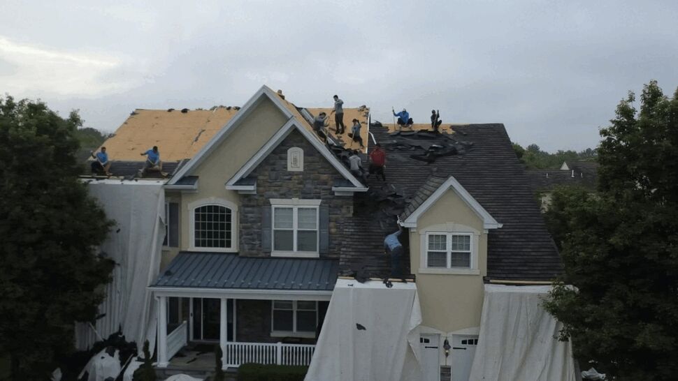 Roofing, Storm Damage Project in Warwick Twp, Pennsylvania by Paramount Home Solutions