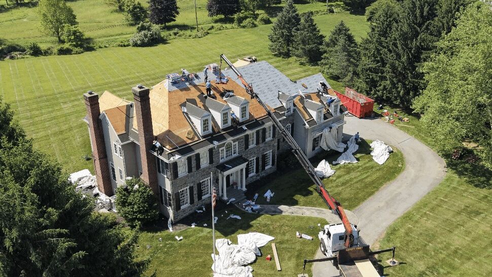   Storm Damage,  Roofing Project in Malvern, Pennsylvania by Paramount Home Solutions