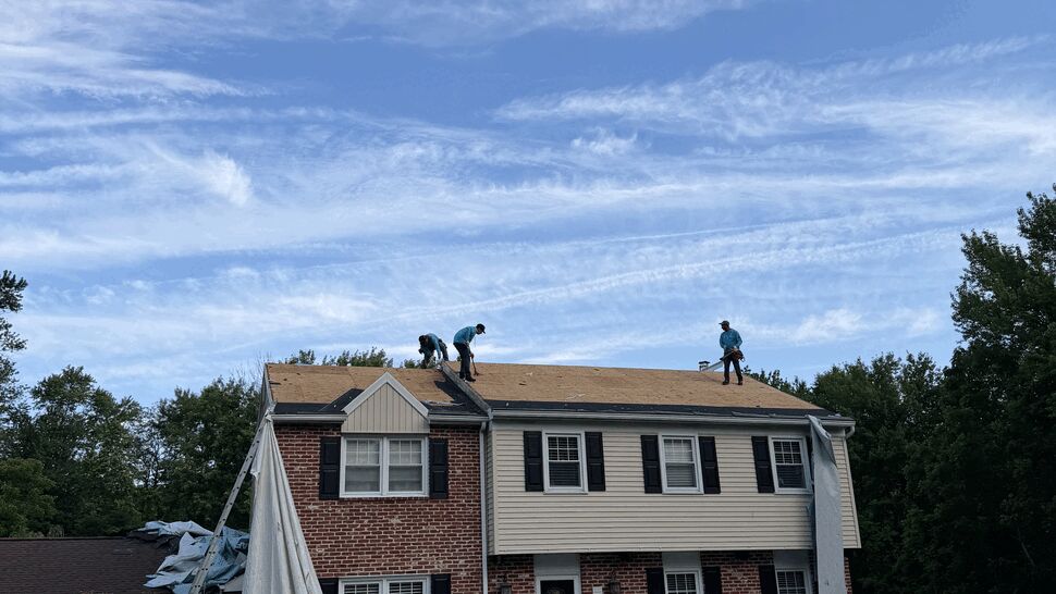 Roofing, Storm Damage Project in Thornton, Pennsylvania by Paramount Home Solutions