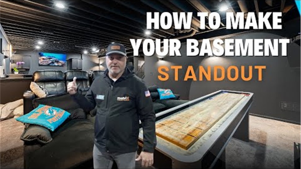 Basement Finishing - Basement Home Theater Video 39