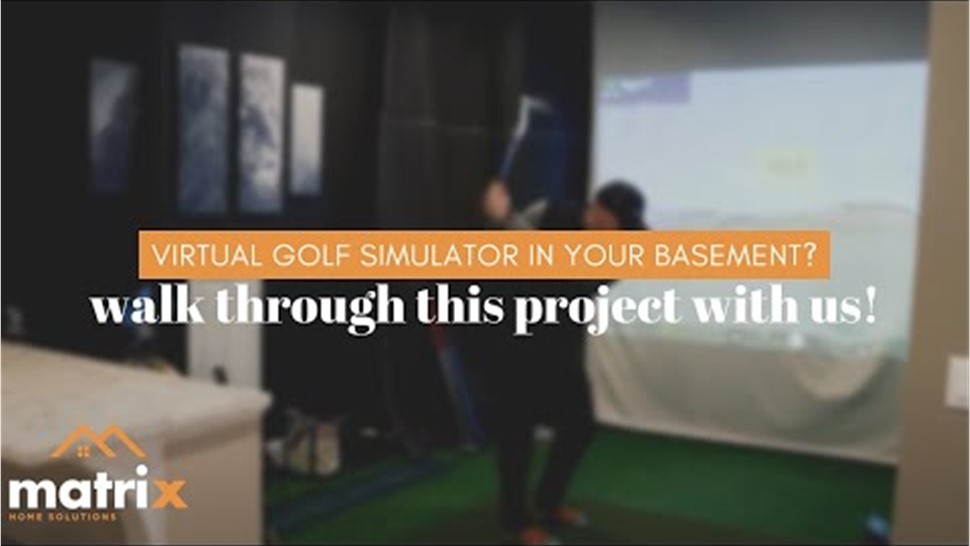 Basement Golf Simulations Photo 2