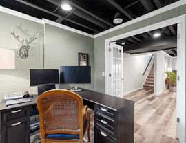 Basement Office Renovations