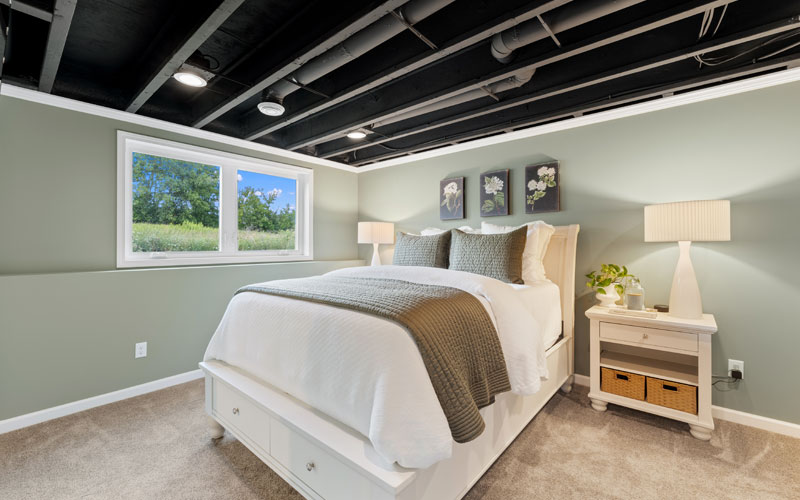 Basement Bedroom