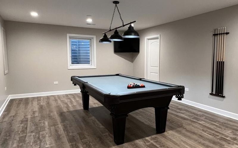 Basement Game Room