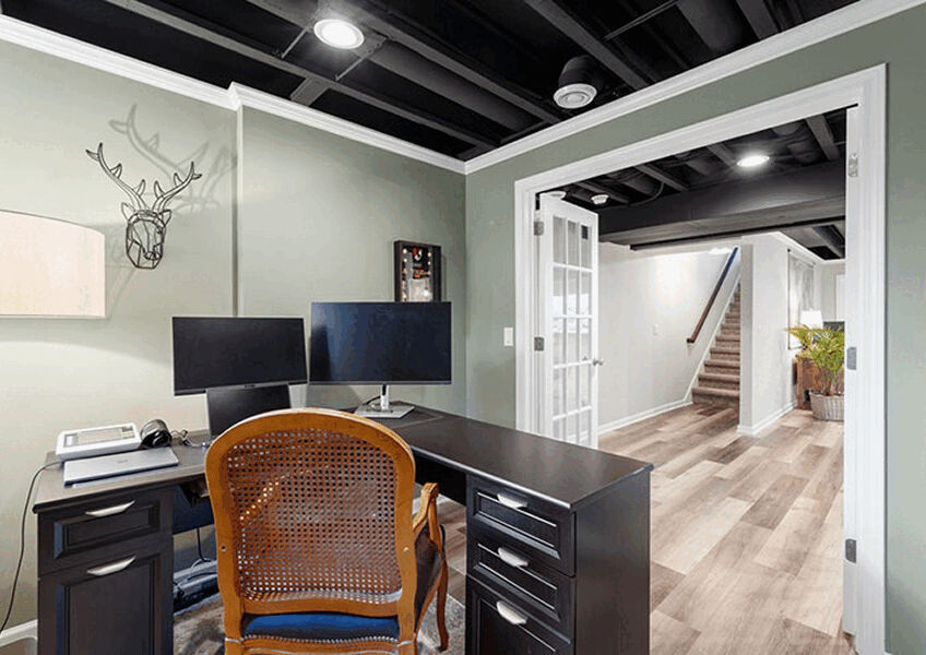 Basement Office