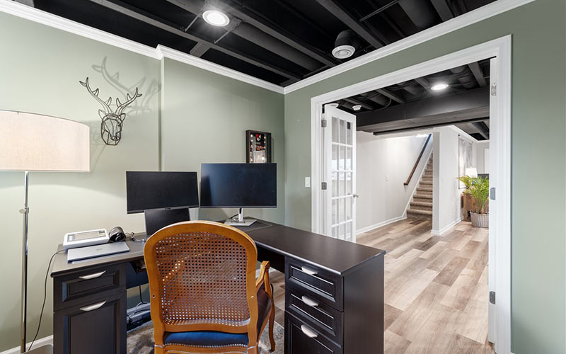 Basement Office