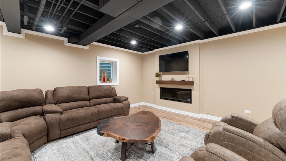 Basement Remodeling Project in Macomb Township, MI by Matrix Basements