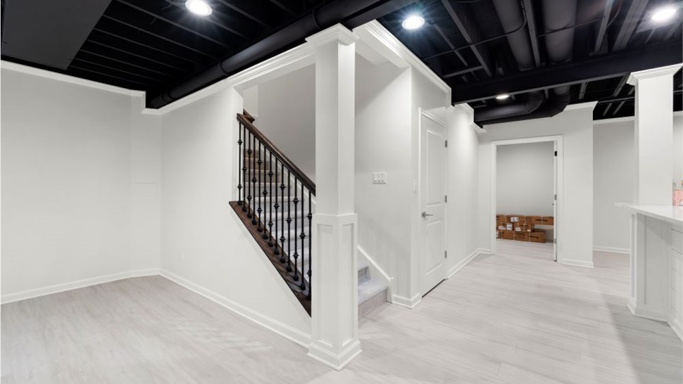 Basement Remodeling Project in West Allis, WI by Matrix Basements