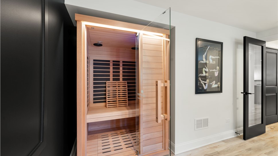 Basement Remodeling Project in Lemont, Illinois by Matrix Basements