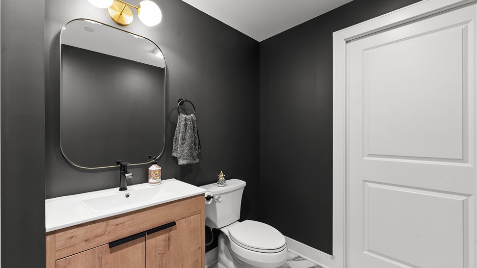 Basement Remodeling Project in Prairie View, IL by Matrix Basements