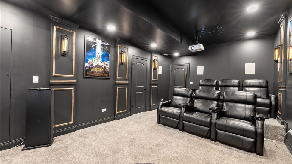 Basement Remodeling Project in Arlington Heights, IL by Matrix Basements
