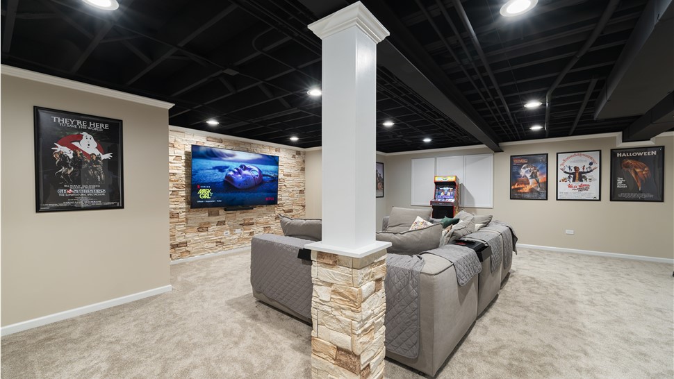 Waukesha, WI Basement Remodeling Project Basement Remodeling Project in Waukesha, WI by Matrix Basements