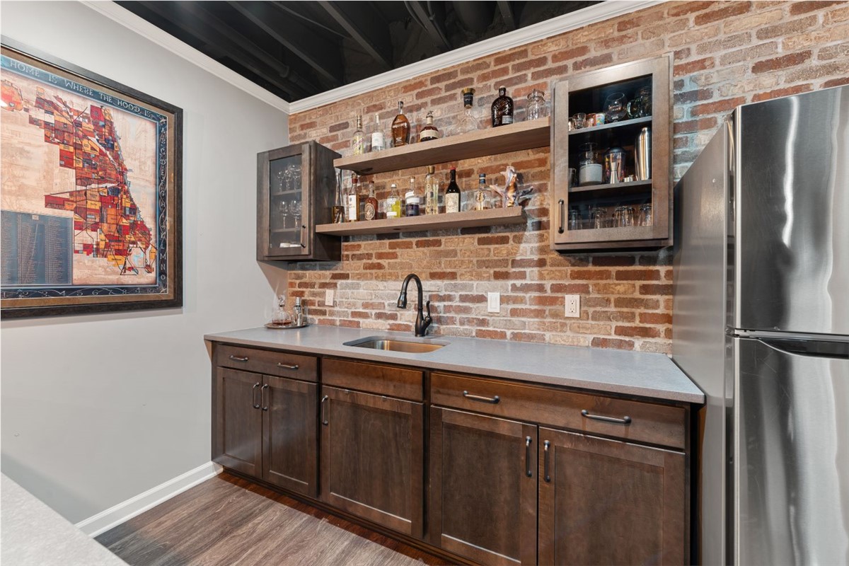 Basement Remodeling Project in Franklin, WI by Matrix Basements