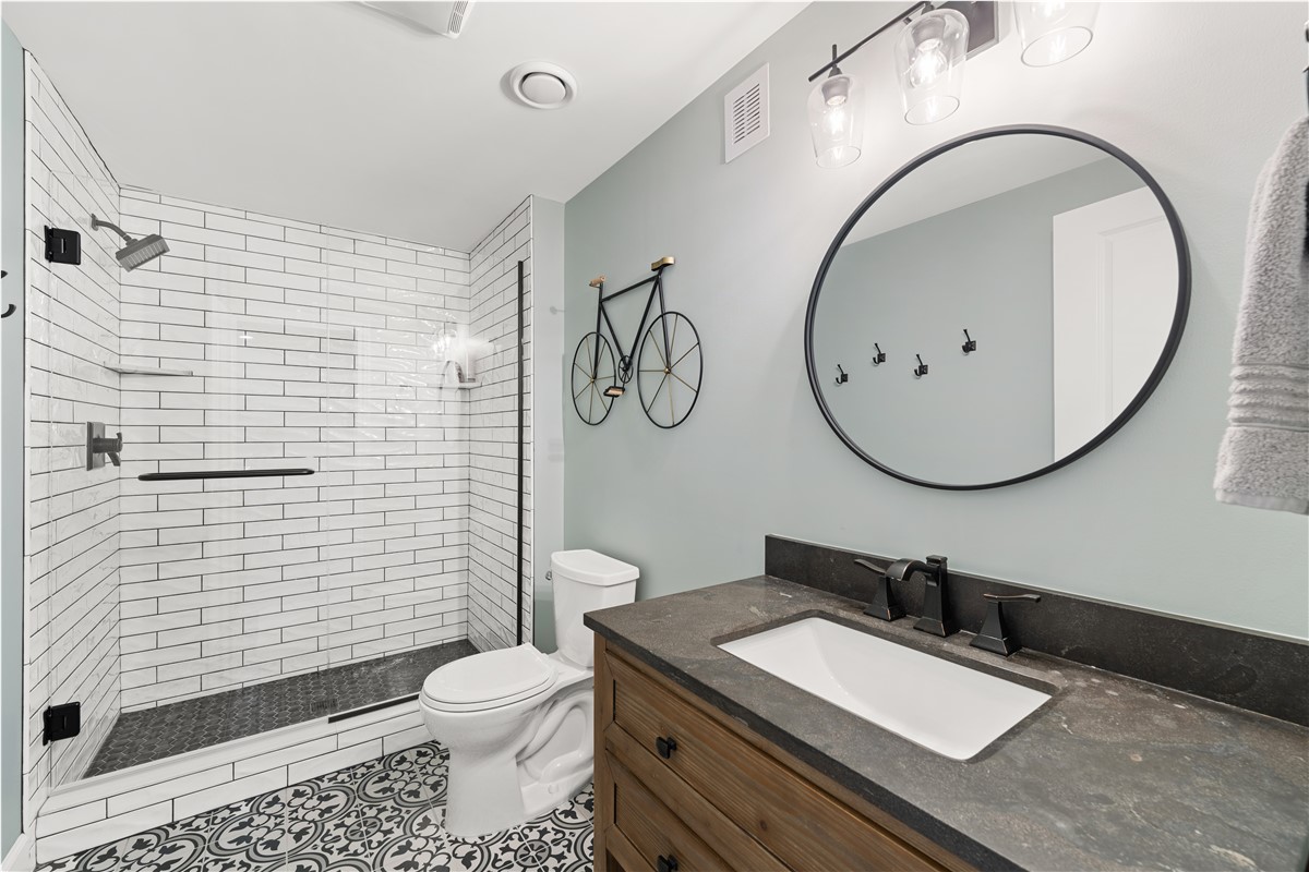 Basement Remodeling Project in Franklin, WI by Matrix Basements