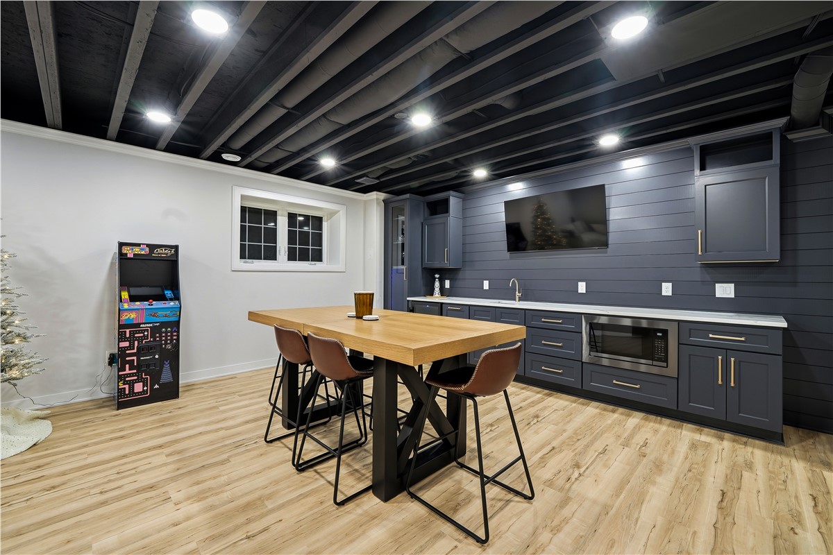 Basement Remodeling Project in Menomonee Falls, Wisconsin by Matrix Basements