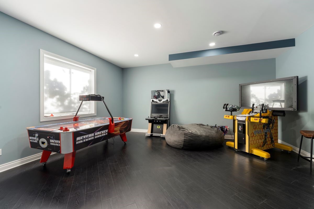 Basement Remodeling Project in Arlington Heights, IL by Matrix Basements