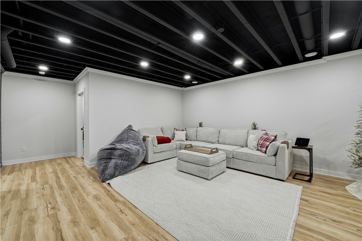 Basement Remodeling Project in Menomonee Falls, Wisconsin by Matrix Basements