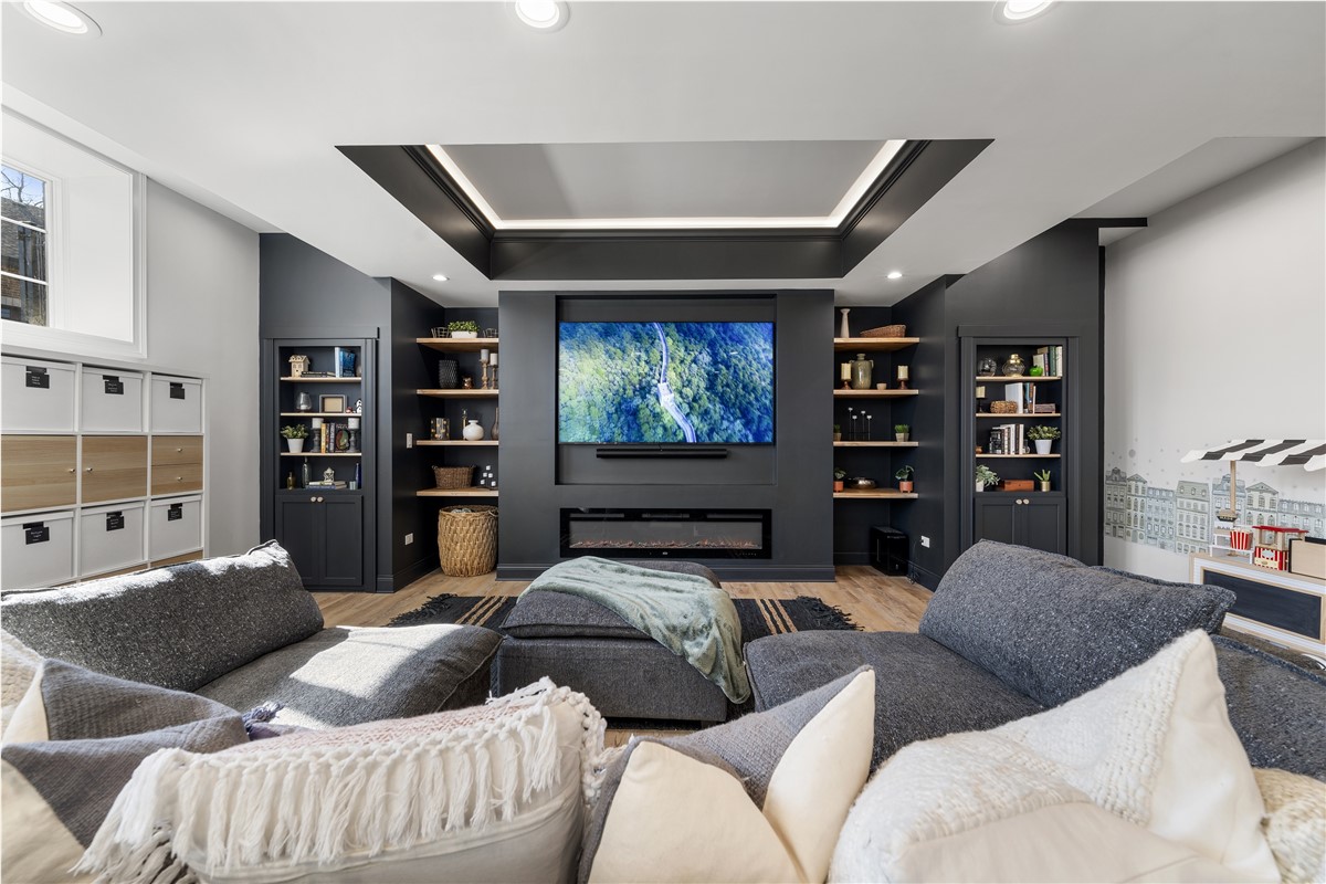 Basement Remodeling Project in Arlington Heights, IL by Matrix Basements
