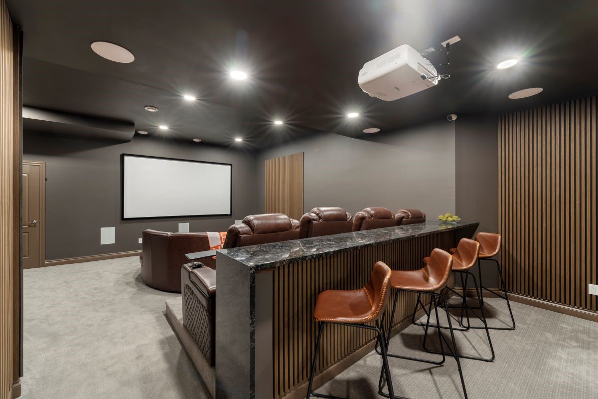 Basement Remodeling Project in Arlington Heights, IL by Matrix Basements