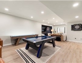 Basement Remodeling Project in Thiensville, WI by Matrix Basements