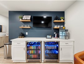 Basement Remodeling Project in Thiensville, WI by Matrix Basements
