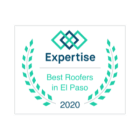 Expertise 'Best Roofers in El Paso 2020' award badge