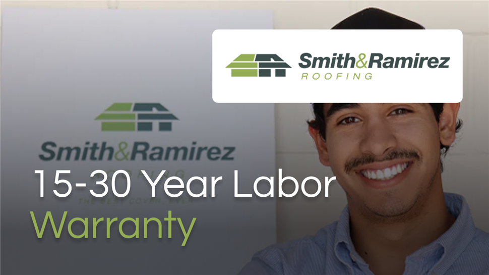 15-30 Year Labor Warranty for Your New Roof